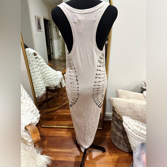 Raquel Allegra TIE-DYE BABY RIB TANK HILMA DRESS - Picture 6 of 10
